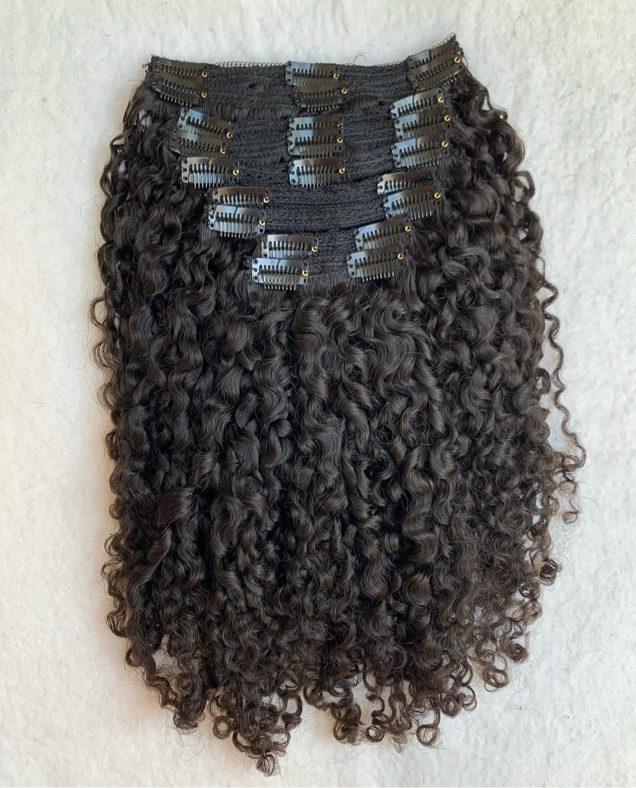 RAW BURMESE CURLY CLIP-INS