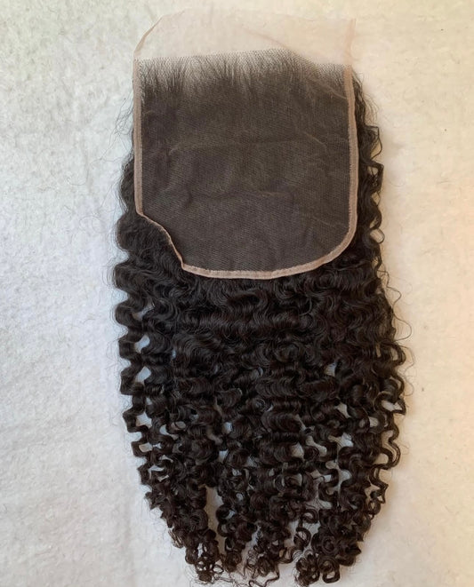 RAW BURMESE CURLY CLOSURE