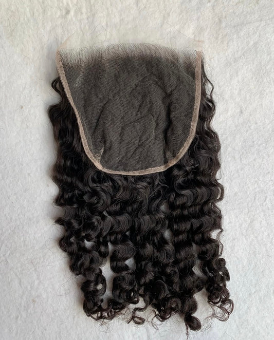 RAW BURMESE CURLY CLOSURE